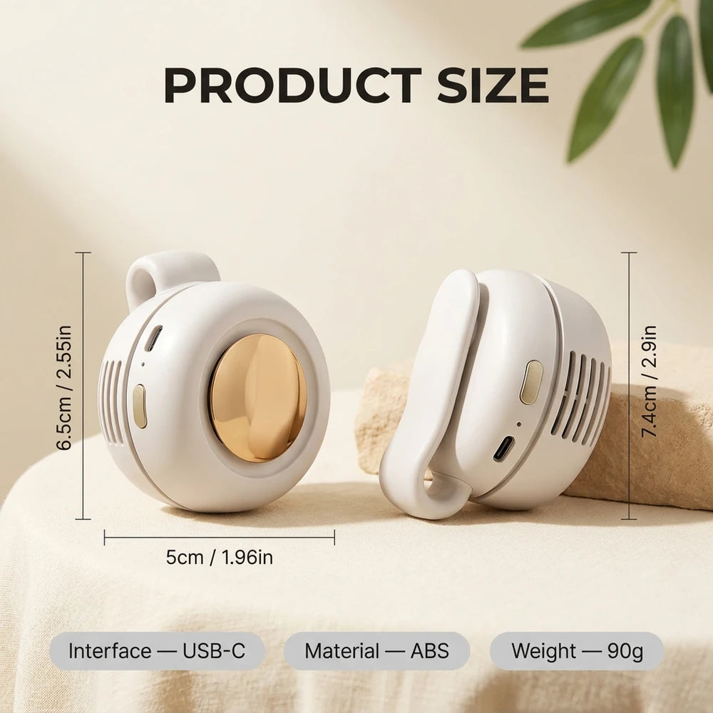 KlutchSupply™ Portable Silent Mini Bladeless Electric Fan