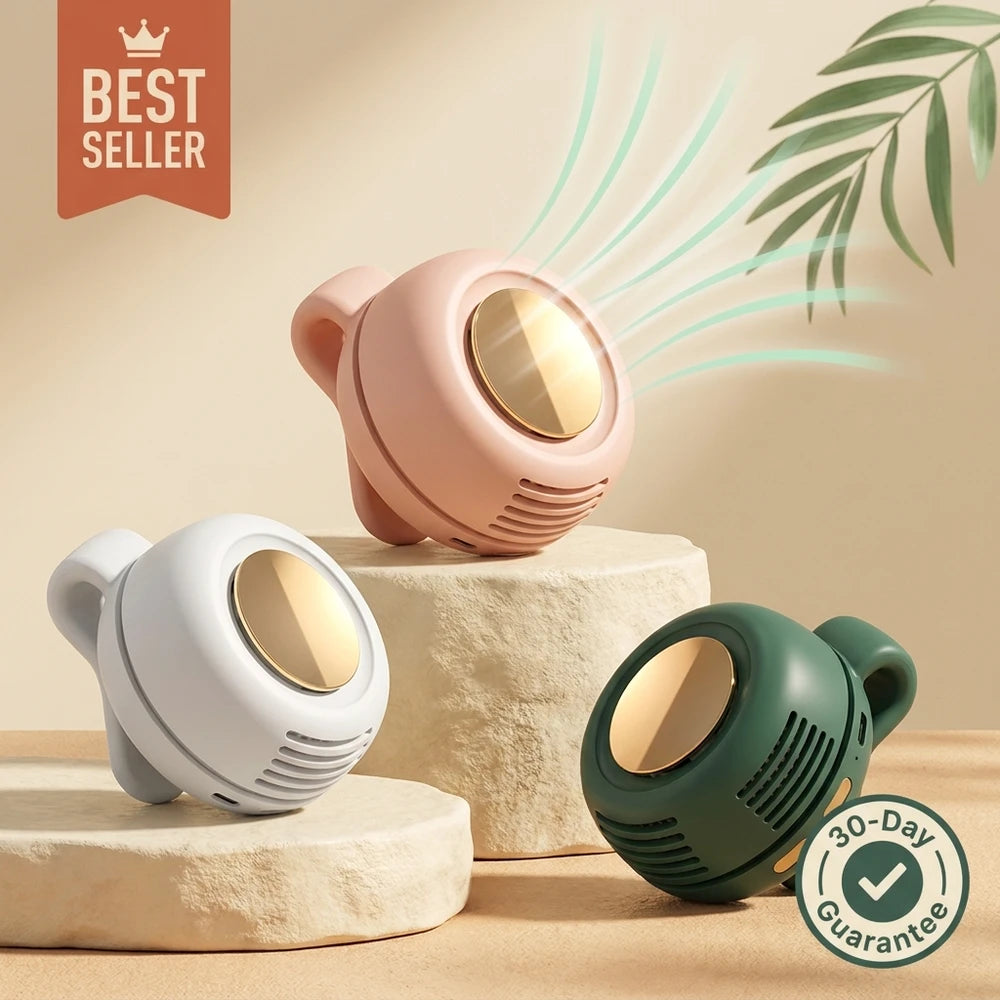KlutchSupply™ Portable Silent Mini Bladeless Electric Fan
